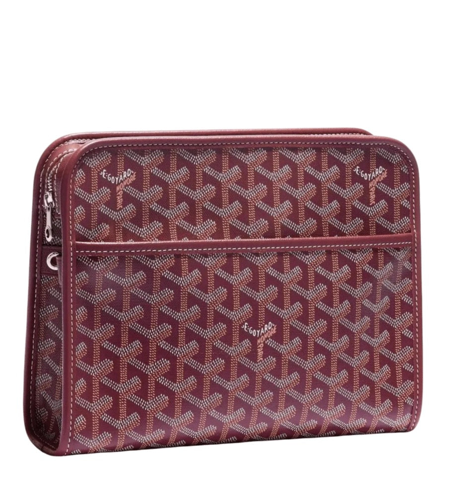 Goyard Jouvence MM Washbag Burgundy