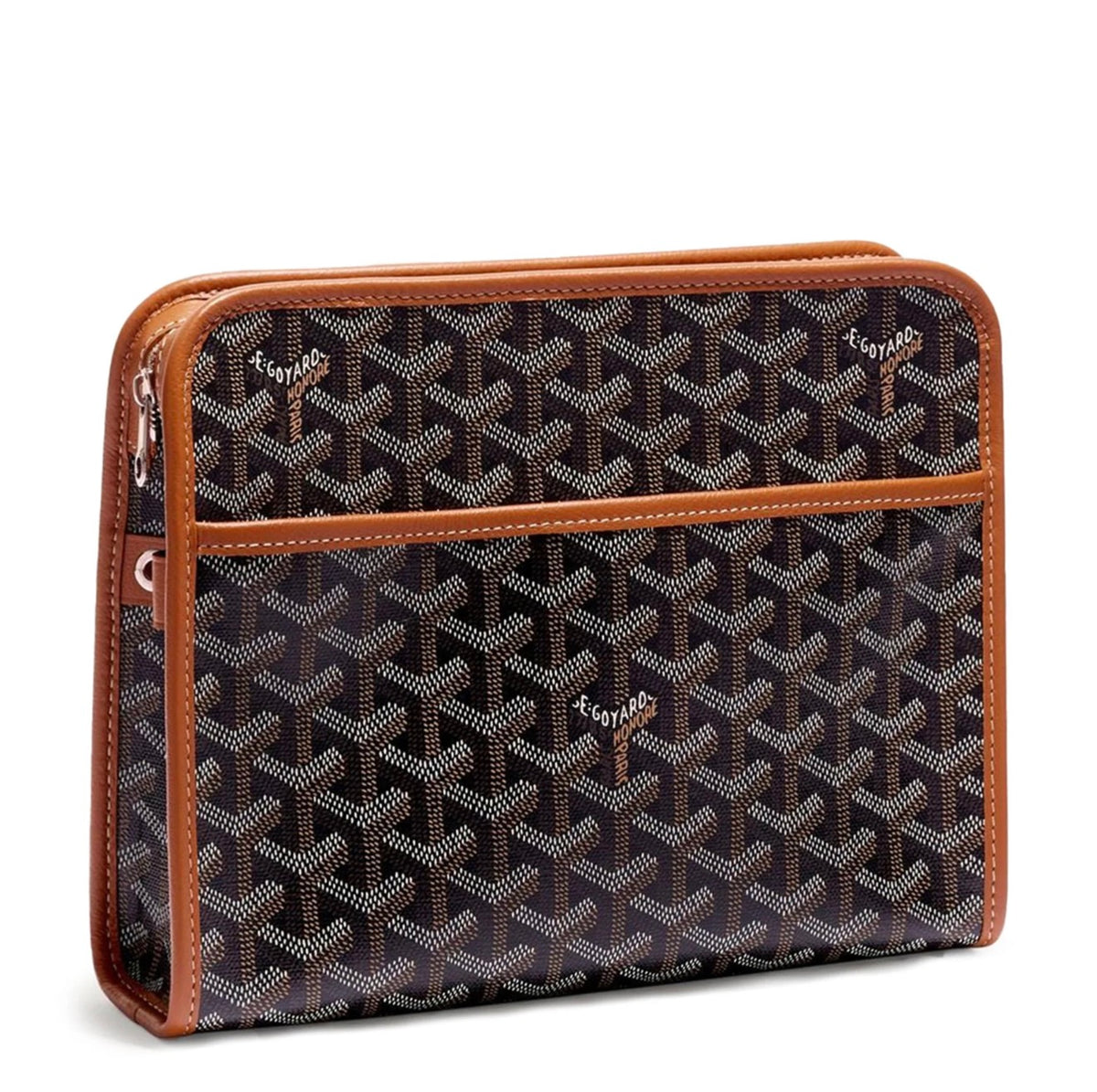 Goyard Jouvence MM Washbag Black/Tan