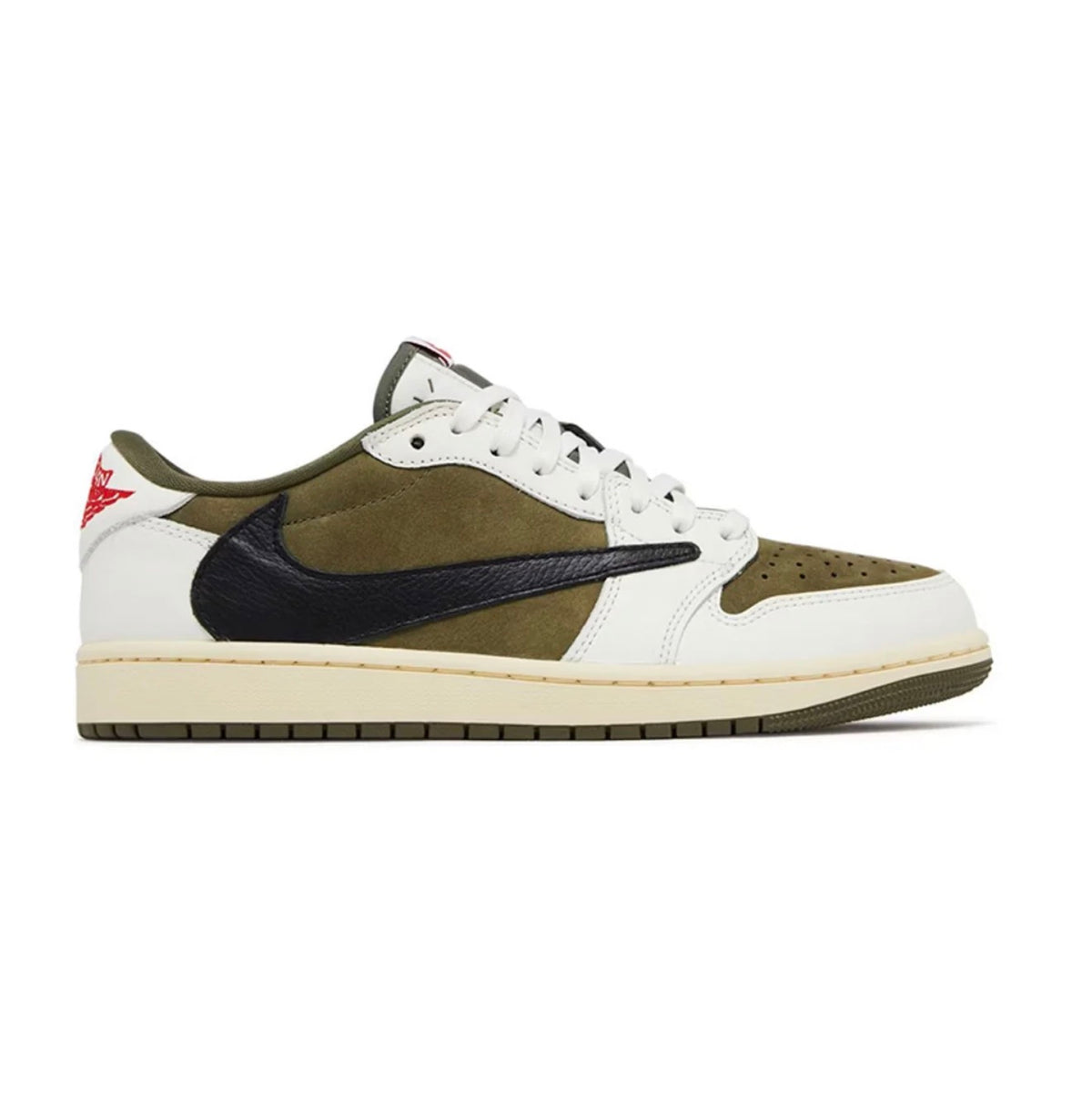 Travis Scott X Air Jordan 1 Low ‘Medium Olive’