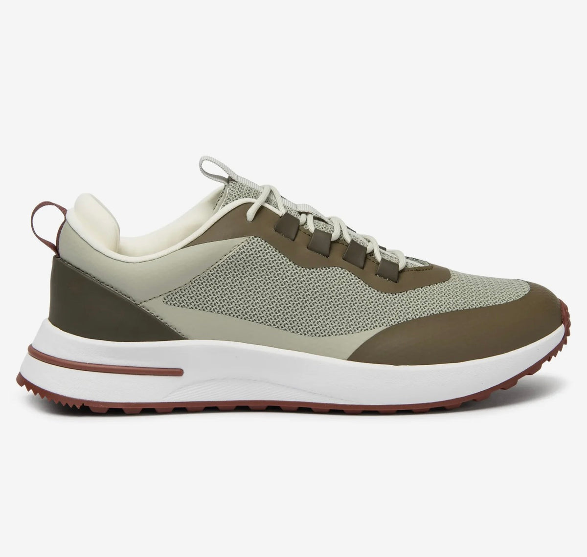 Loro Piana Week End Walk ‘Frost Dark Green’ Linen Mesh Sneaker