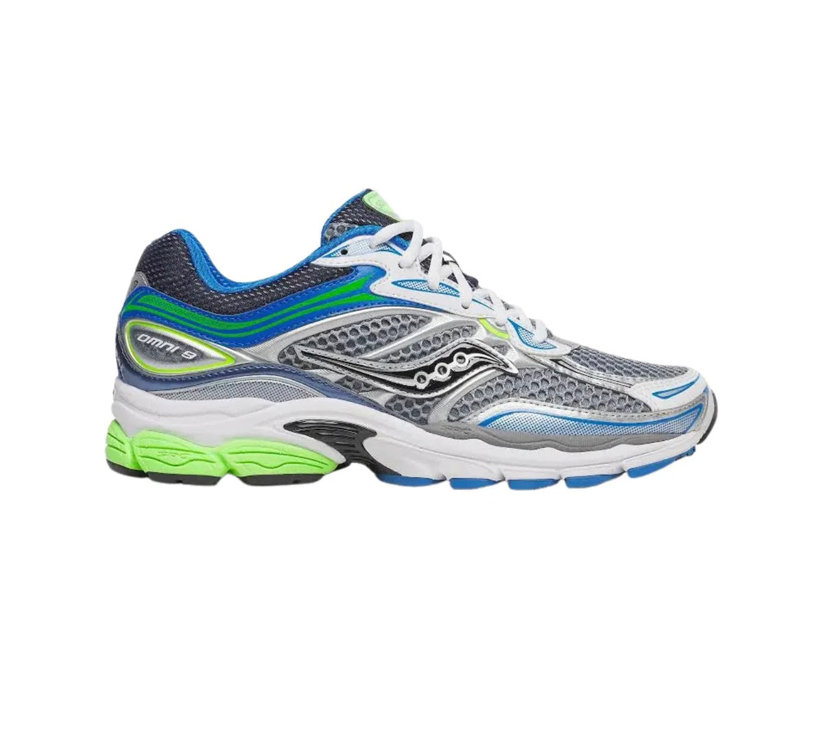 Saucony Progrid Omni 9 ‘Grey Slime’